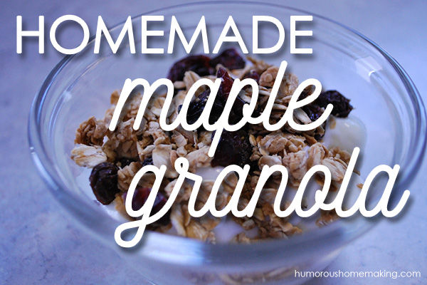 homemade granola