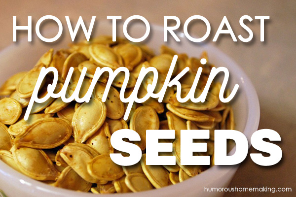 how to roast pumpkin seeds