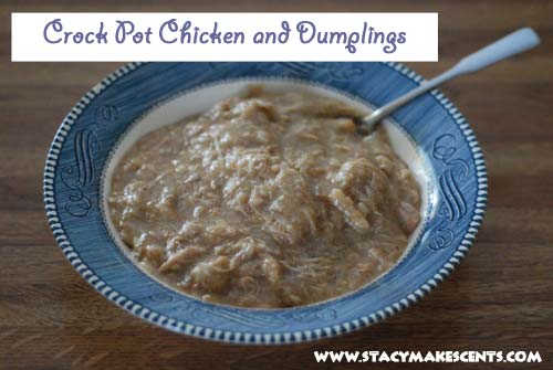 If your husband doesn't love you after eating these Crockpot Chicken and Dumplings, then ditch him and eat the dumplings yourself! But don't worry, he'll love you and these dumplings.