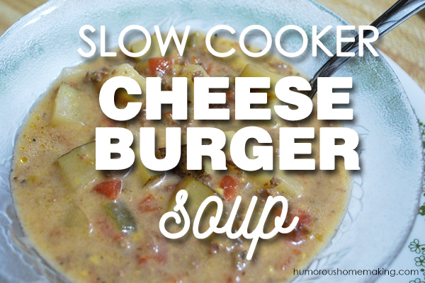 cheeseburger soup