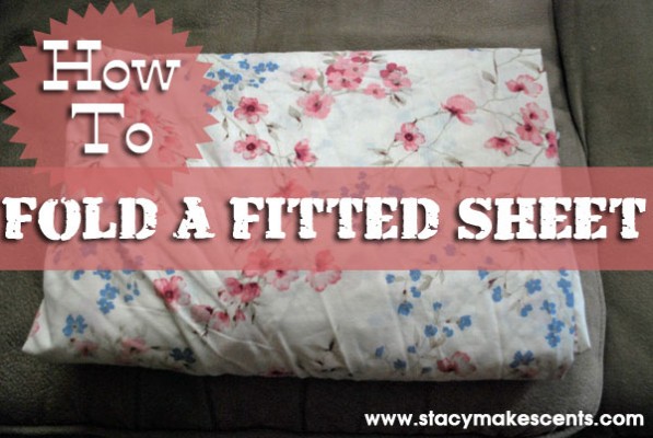how to fold a fitted sheet video
