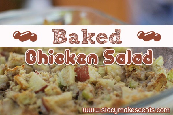 I like this Baked Chicken Salad hot, but my husband likes it cold. That means it's delicious no matter what!
