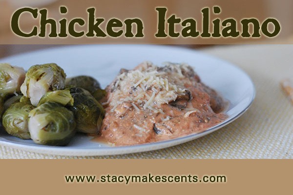 This Chicken Italiano is a super versatile dish that is great served over rice or even by itself.