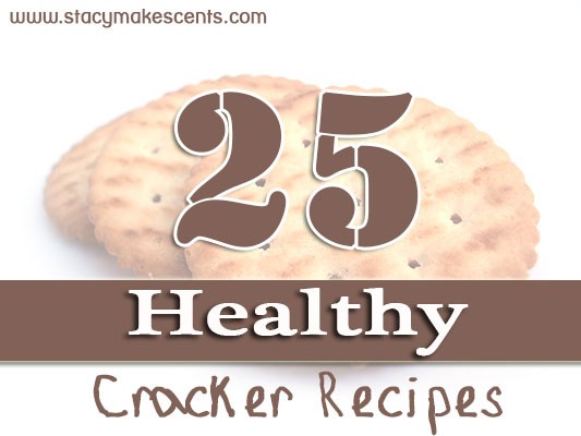 No need to search all over the place... Here are 25 Healthy Cracker Recipes all in one post!