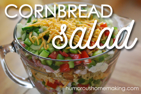 Perfect for a potluck; just use whatever veggies and meat you have on hand. Throw in your favorite cornbread and ranch dressing and you're ready to go!