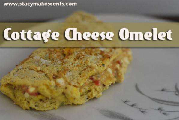 Even if you have a cottage cheese hater, they'll never even realize it when they try this Cottage Cheese Omelet. Make your tummy happy today.