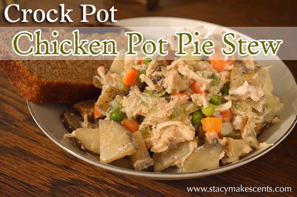 All of the delicious flavors of Chicken Pot Pie without all of the hassle. It's the perfect option for an easy dinner since it's made in the crockpot.