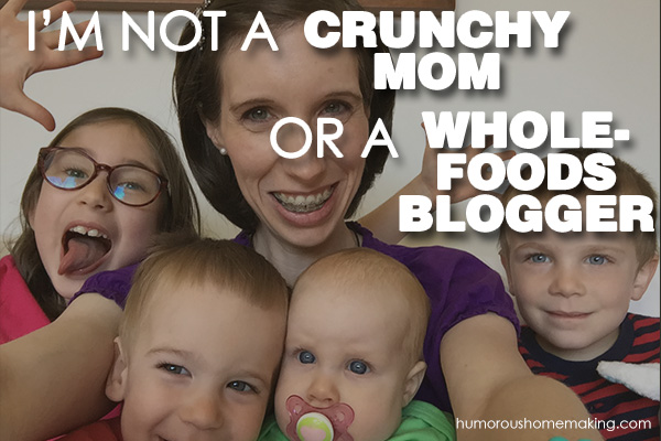 not a crunchy mom