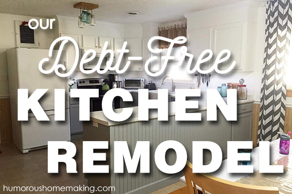 We remodeled our kitchen and paid cash! Find out what we saved on and what we splurged on. Our debt free remodel only cost a little over $3000!