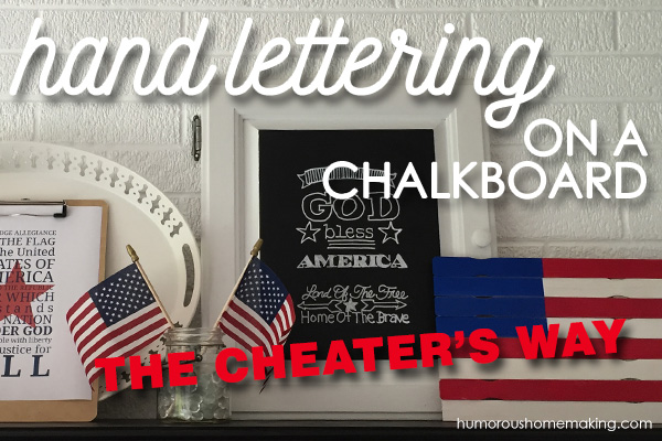 hand lettering cheat