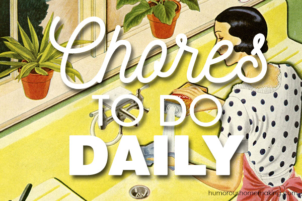 daily chores