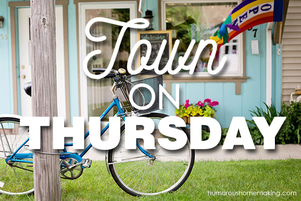 town on Thursday