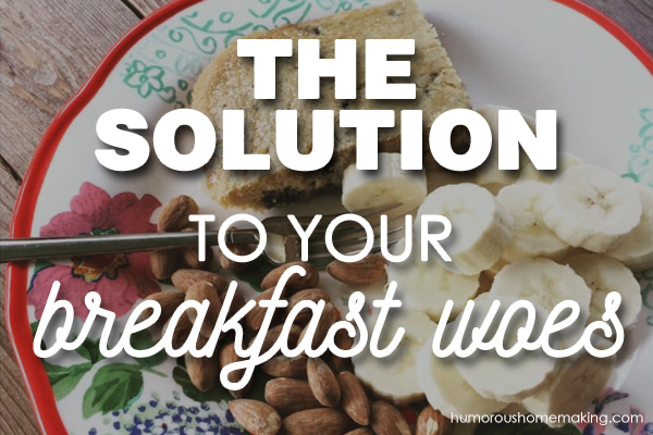 breakfast ideas and solutions