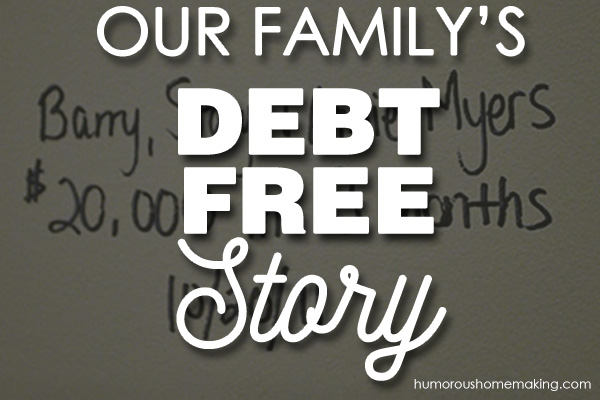 debt free story