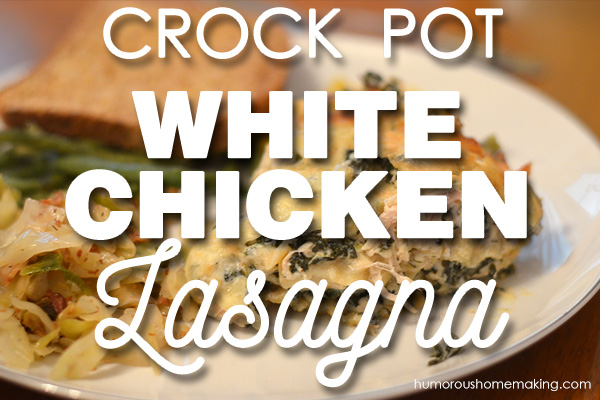 white chicken lasagna