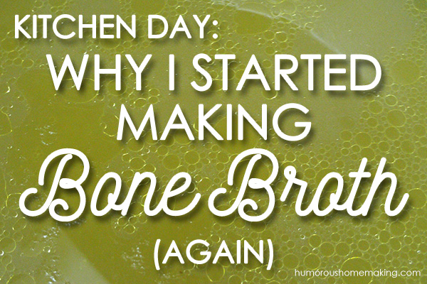 making bone broth