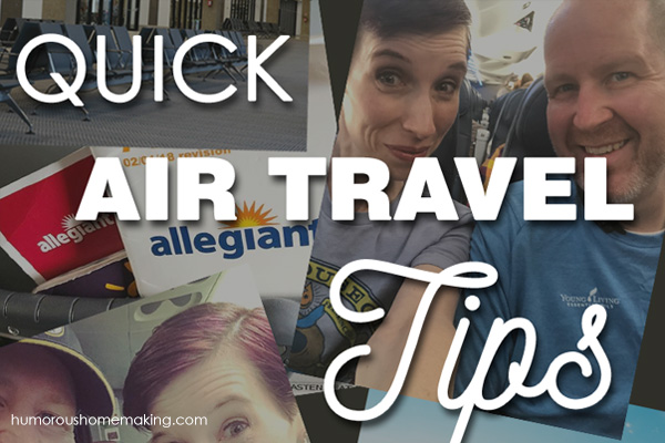 air travel tips