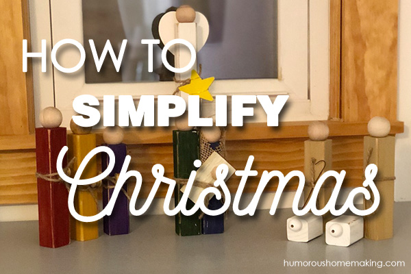simplify christmas