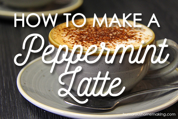 peppermint latte