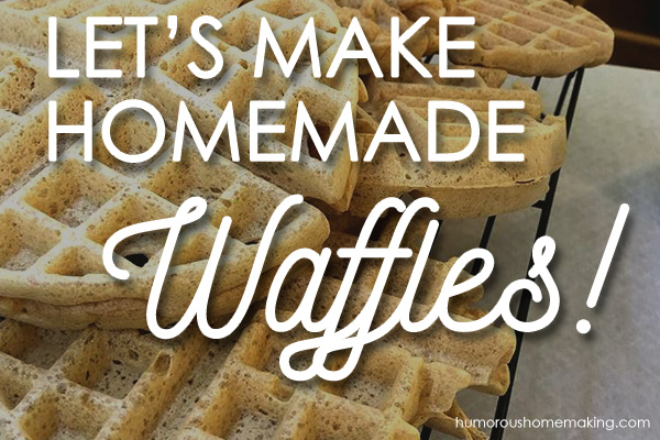 homemade waffles