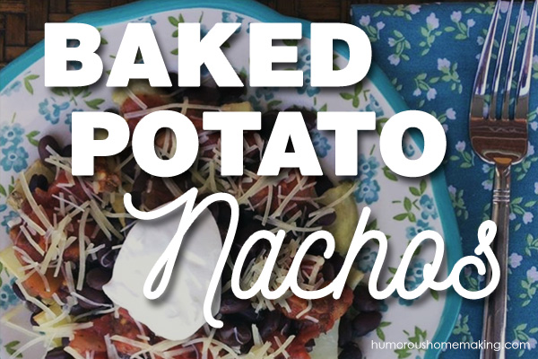 baked potato nachos