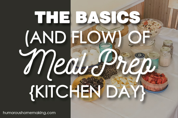 basics of meal prep