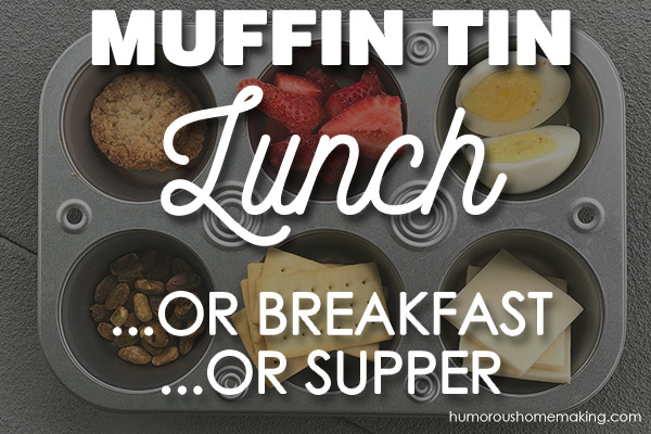 muffin tin lunch