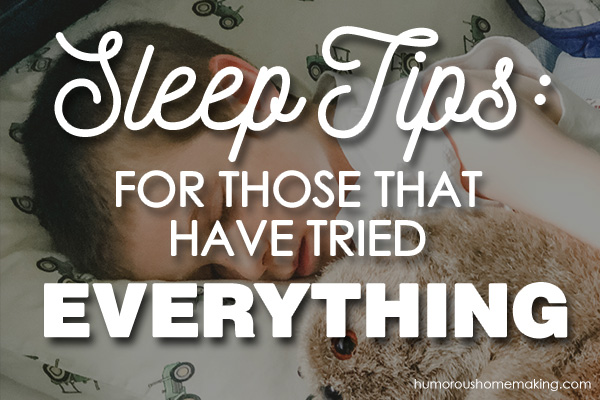 kid sleep tips