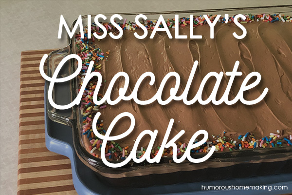 chocolate cake recipe