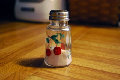I use REAL Salt My little salt shaker