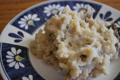 Garlic Smashed Potatoes
