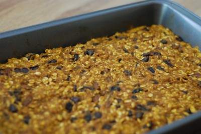 Pumpkin Spice Granola Bars
