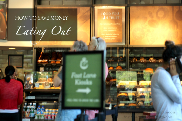 How to Save Money Eating Out