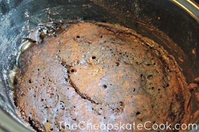 Crock Pot Hot Fudge Cake