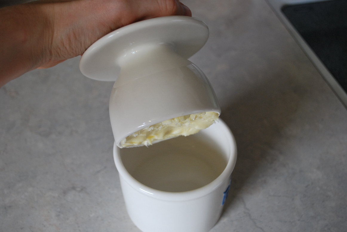Butter Bell - Humorous Homemaking Does The Water Touch The Butter In A Butter Bell