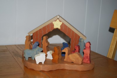 Annie and Andy’s 2012 Christmas Gifts Nativity