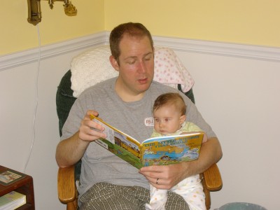 Reminding Myself of What Parenting Is Reading to Annie