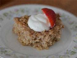 Basic Baked Oatmeal