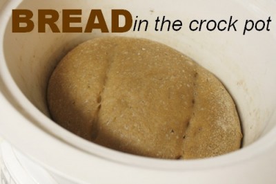 Experimenting with Bread in the Crock Pot
