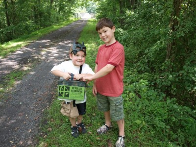 Geocaching - A Frugal Family Activity